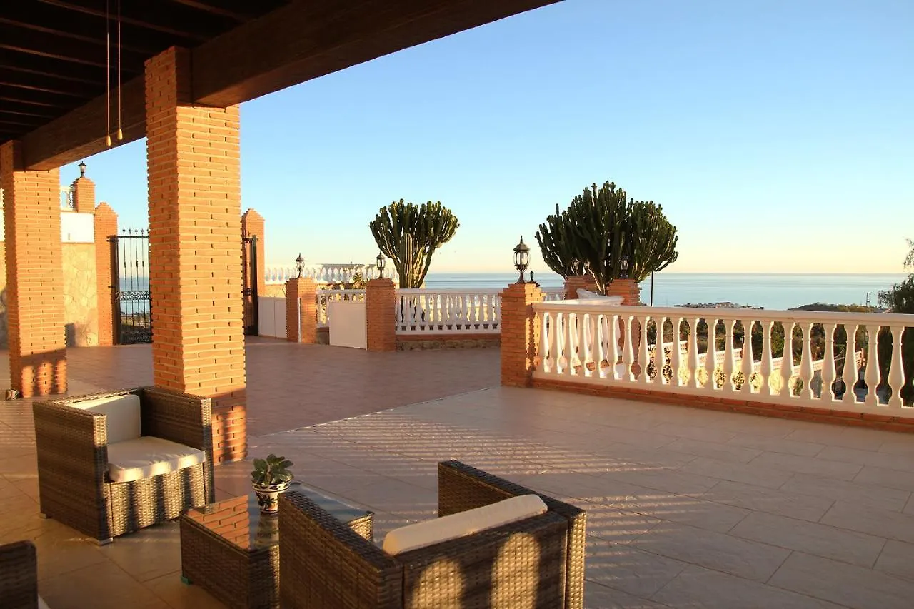 Villa El Palomar Azul With Pool And Sea View Benajarafe