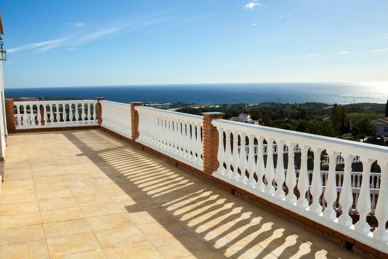 Villa El Palomar Azul With Pool And Sea View Benajarafe