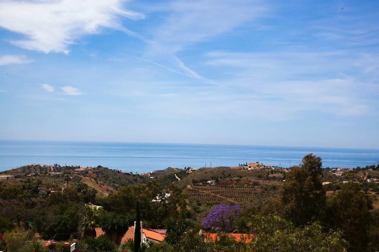 Villa El Palomar Azul With Pool And Sea View Benajarafe