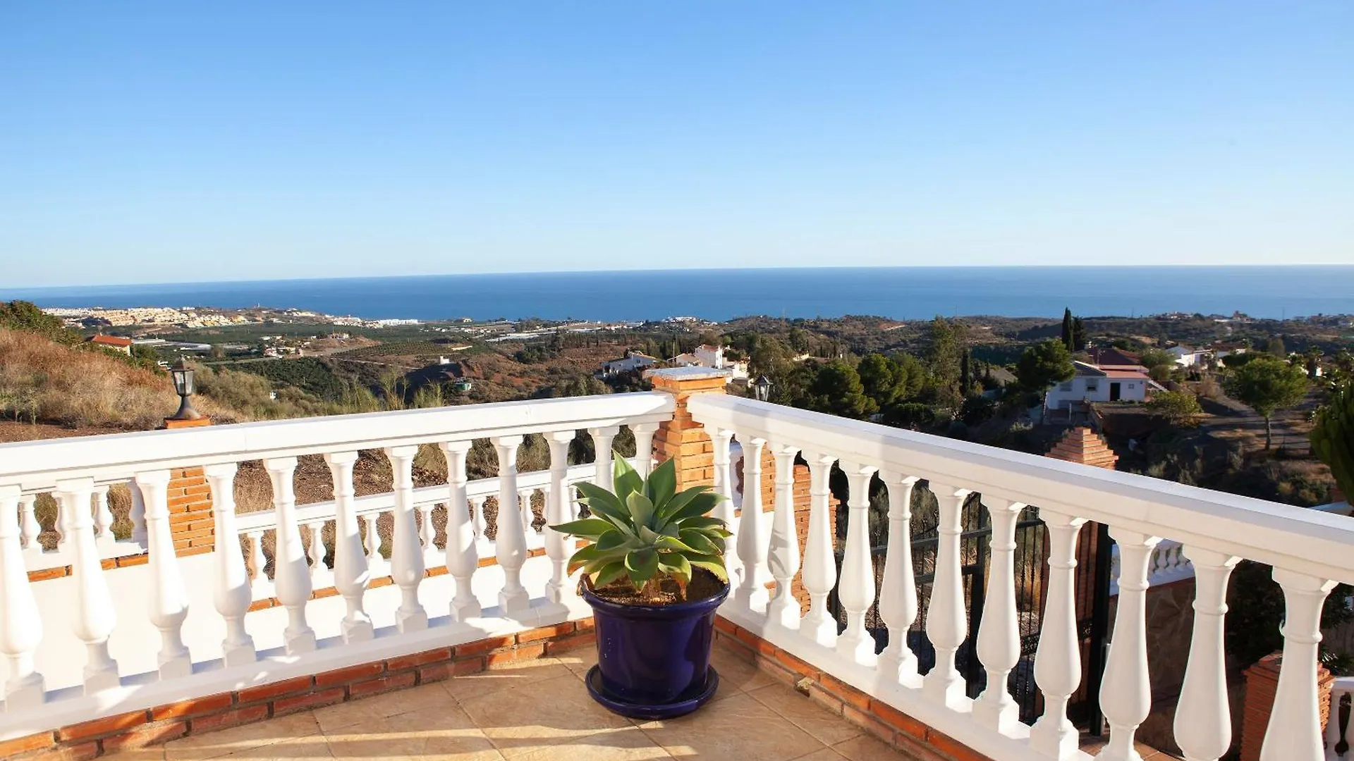 Villa El Palomar Azul With Pool And Sea View Benajarafe Spanien