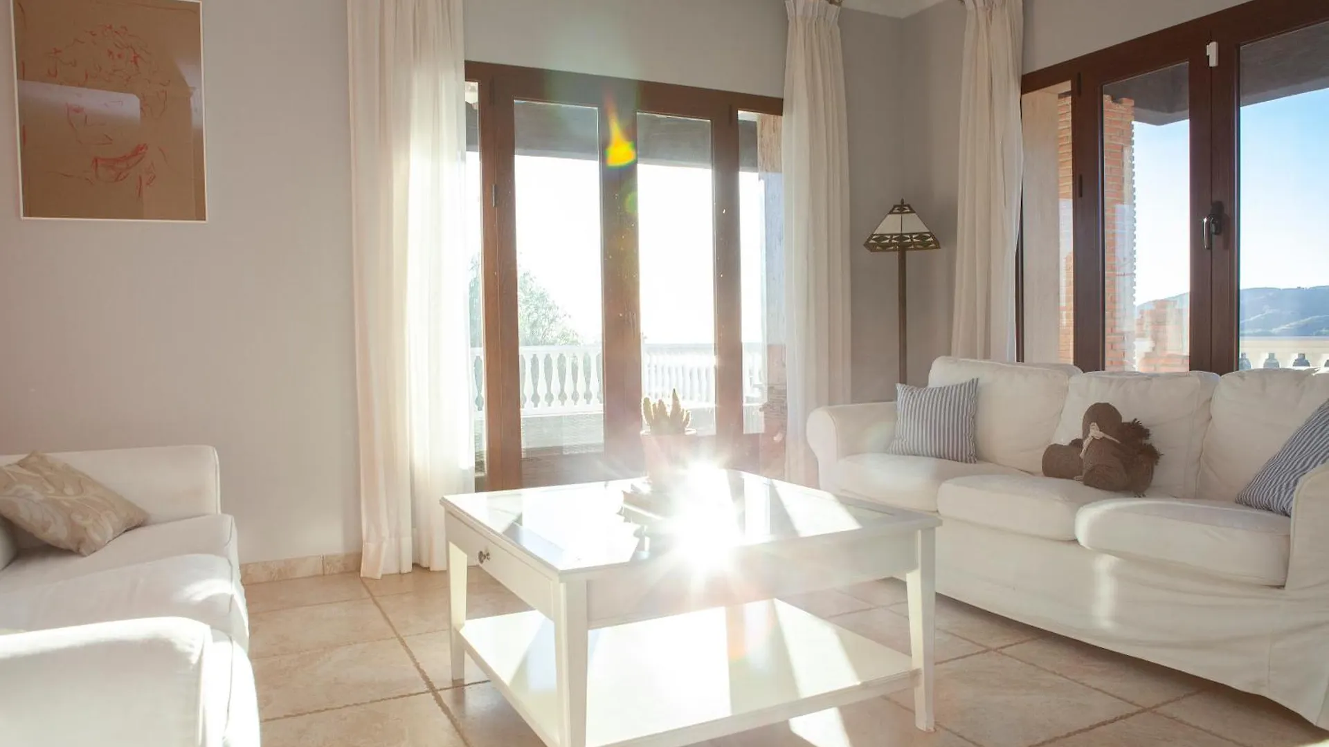 Villa El Palomar Azul With Pool And Sea View Benajarafe 0*,