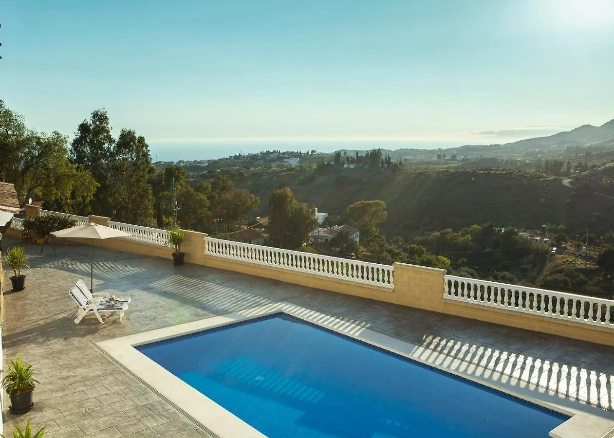 Villa El Palomar Azul With Pool And Sea View Benajarafe